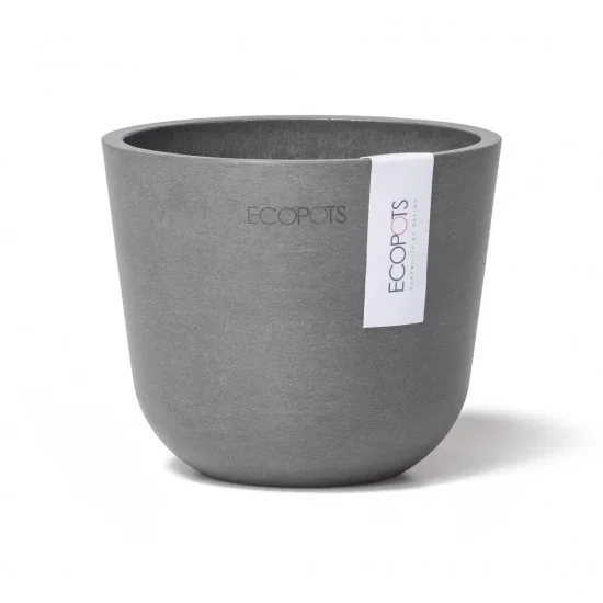 Φωτογραφία προϊόντος: ECOPOTS 74.029.11G ΓΛΑΣΤΡΑ OSLO MINI 11X10 ΓΚΡΙ