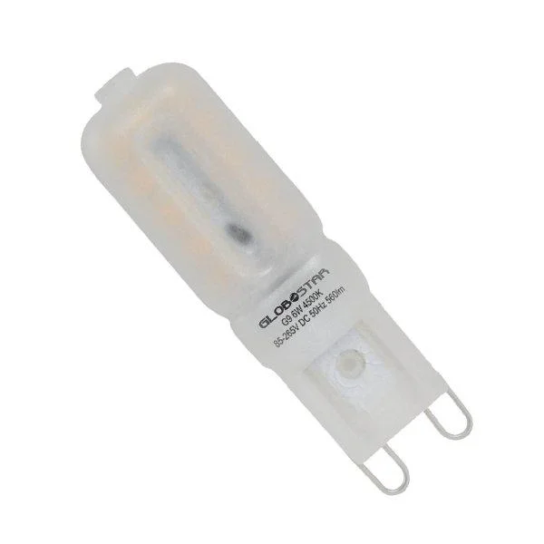 Φωτογραφία προϊόντος: [:el]Λάμπα LED G9 6 Watt, 230V, 320°, Θερμό-Ψυχρό-Ημέρας[:en]LED Bulb G9 6 Watt, 230V, 320°, Warm-Cold-Natural[:]
