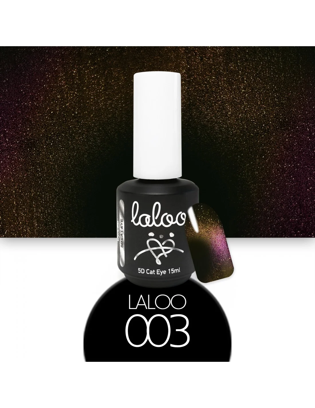 Φωτογραφία προϊόντος: Laloo Cat Eye 5D No.3 (Φούξια-Μωβ)