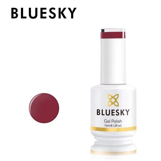 Φωτογραφία προϊόντος: Ημιμόνιμο Βερνίκι Bluesky Gel Polish Autumn Spirit Marsala BSH006P 15ml