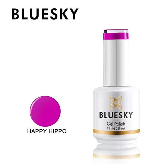 Φωτογραφία προϊόντος: Bluesky ημιμόνιμο βερνίκι happy hippo 15ml - 2801259