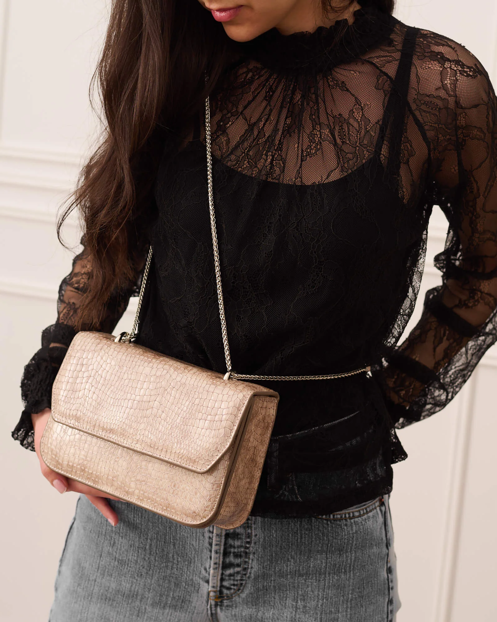 Φωτογραφία προϊόντος: Toya Leathers Snake Touch Beige