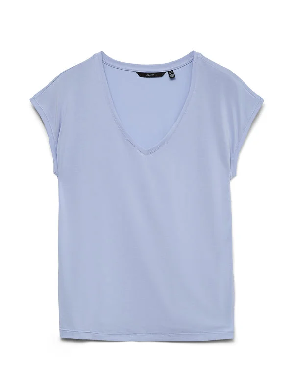 Φωτογραφία προϊόντος: VERO MODA VMFILLI SS V-NECK TEE NOOS - ΜΠΛΕ ΑΝΟΙΧΤΟ-10247666-165