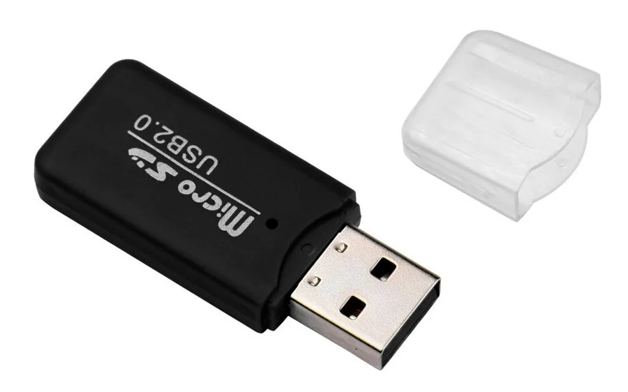 Φωτογραφία προϊόντος: POWERTECH mini card reader PT-893, Micro SD card, μαύρος