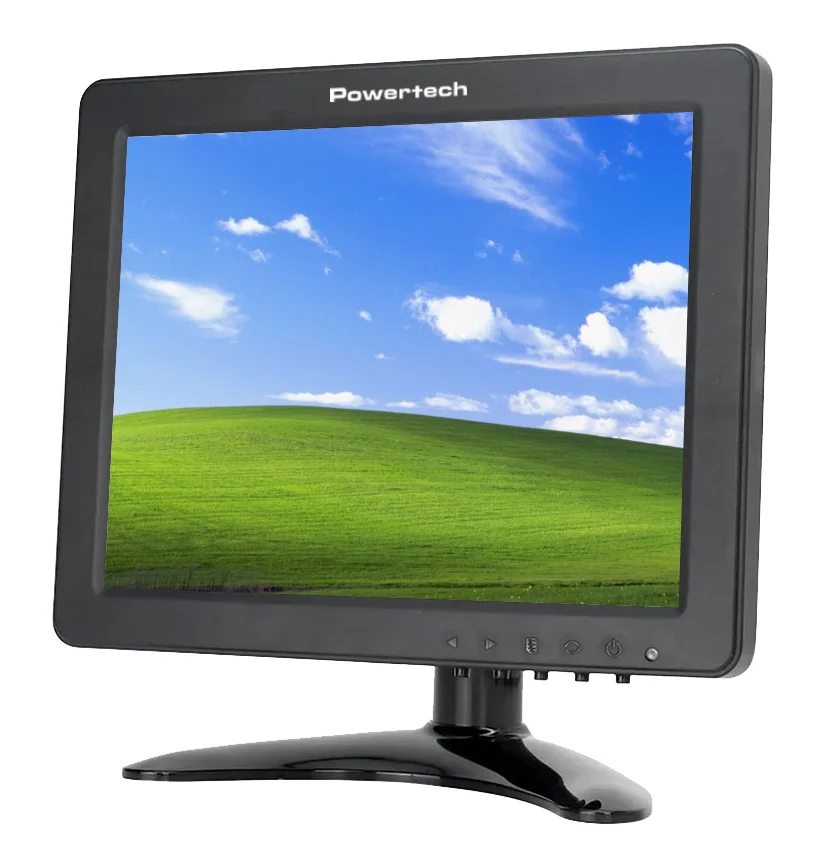 Φωτογραφία προϊόντος: POWERTECH οθόνη LED PT-1108 8" 1024x768, IPS, HDMI/VGA/AV/BNC/USB, μαύρη