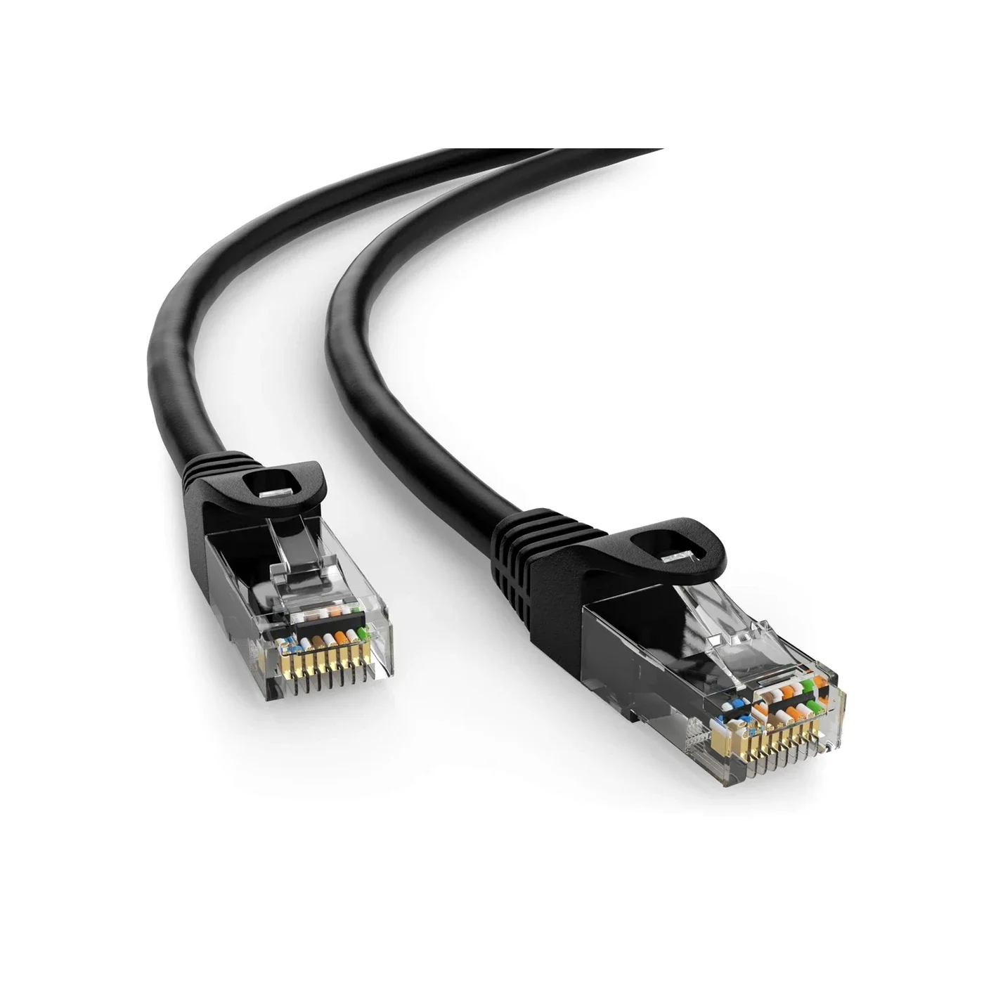 Φωτογραφία προϊόντος: Powertech Powetech Μαύρο Καλώδιο Ethernet Cat 6 U/UTP CCA 250Hz - 3m