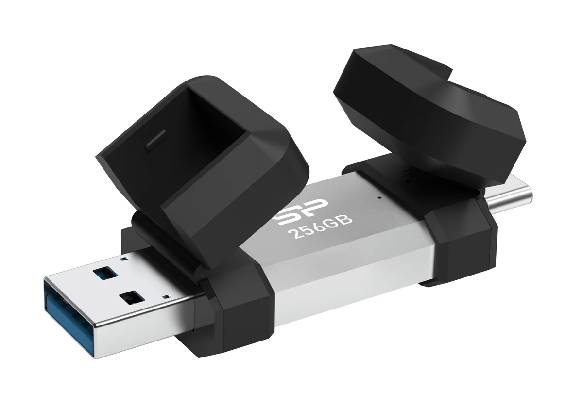 Φωτογραφία προϊόντος: SILICON POWER USB Flash Drive C51, USB/USB-C, 256GB, 200MBps, ασημί