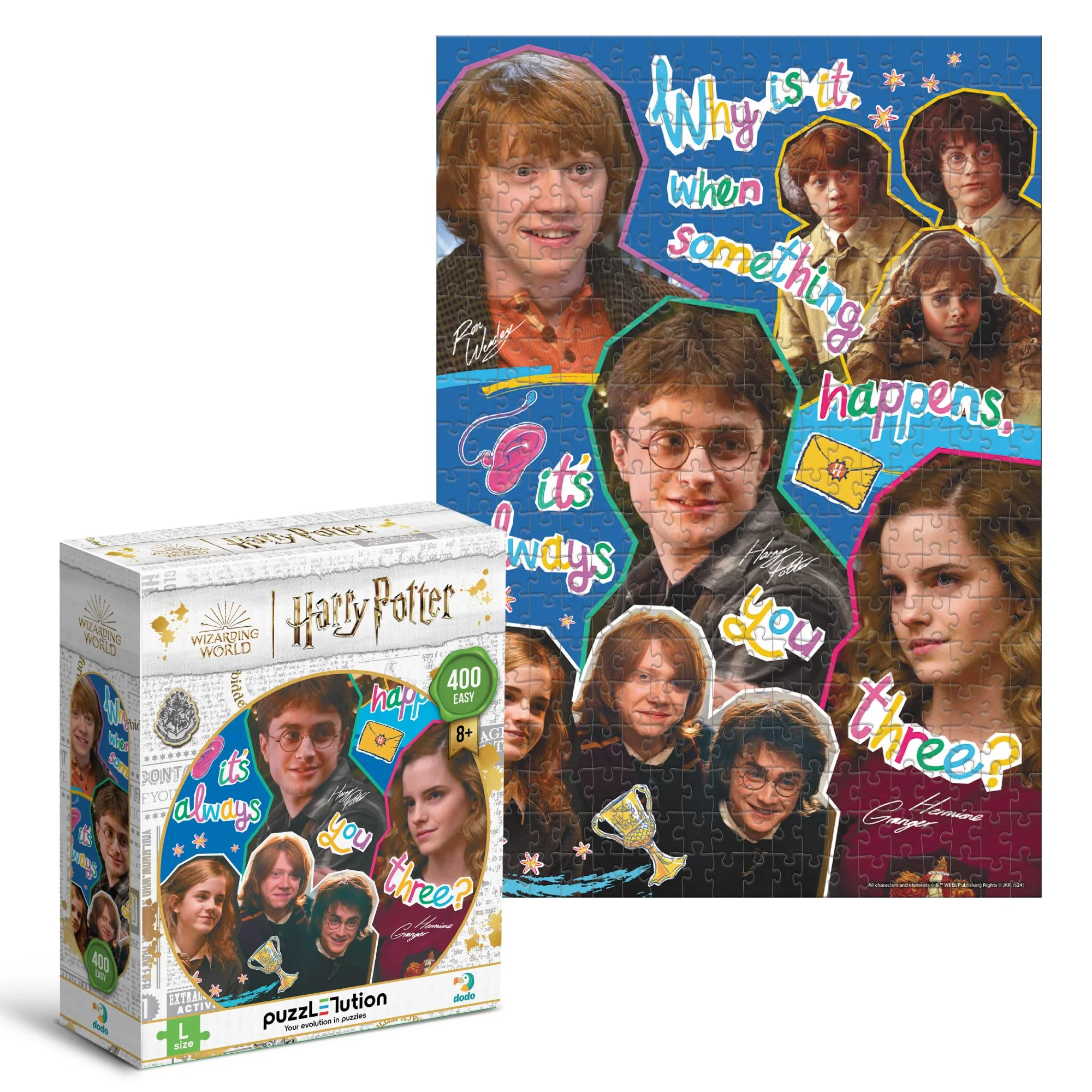 Φωτογραφία προϊόντος: Dodo Puzzles Harry Potter - Always These Three 400 pcs