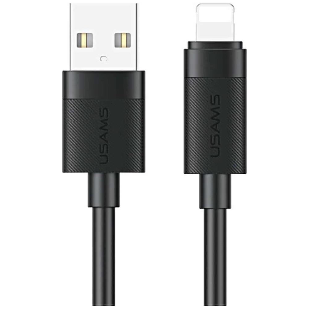 Φωτογραφία προϊόντος: Καλώδιο USAMS U94 12W Lightning σε USB-A 1m μαύρο