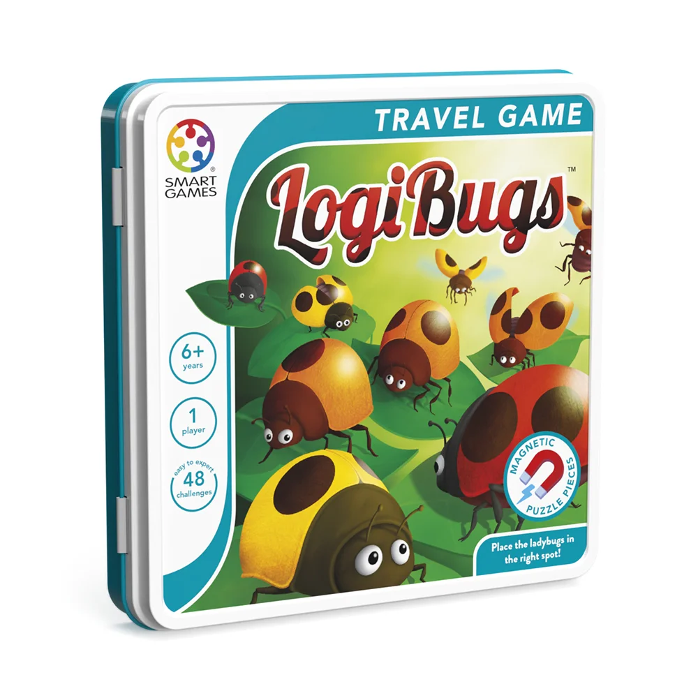 Φωτογραφία προϊόντος: Smartgames Logibugs - Επιτραπέζιο μαγνητικό Πασχαλίτσες (48 challenges)