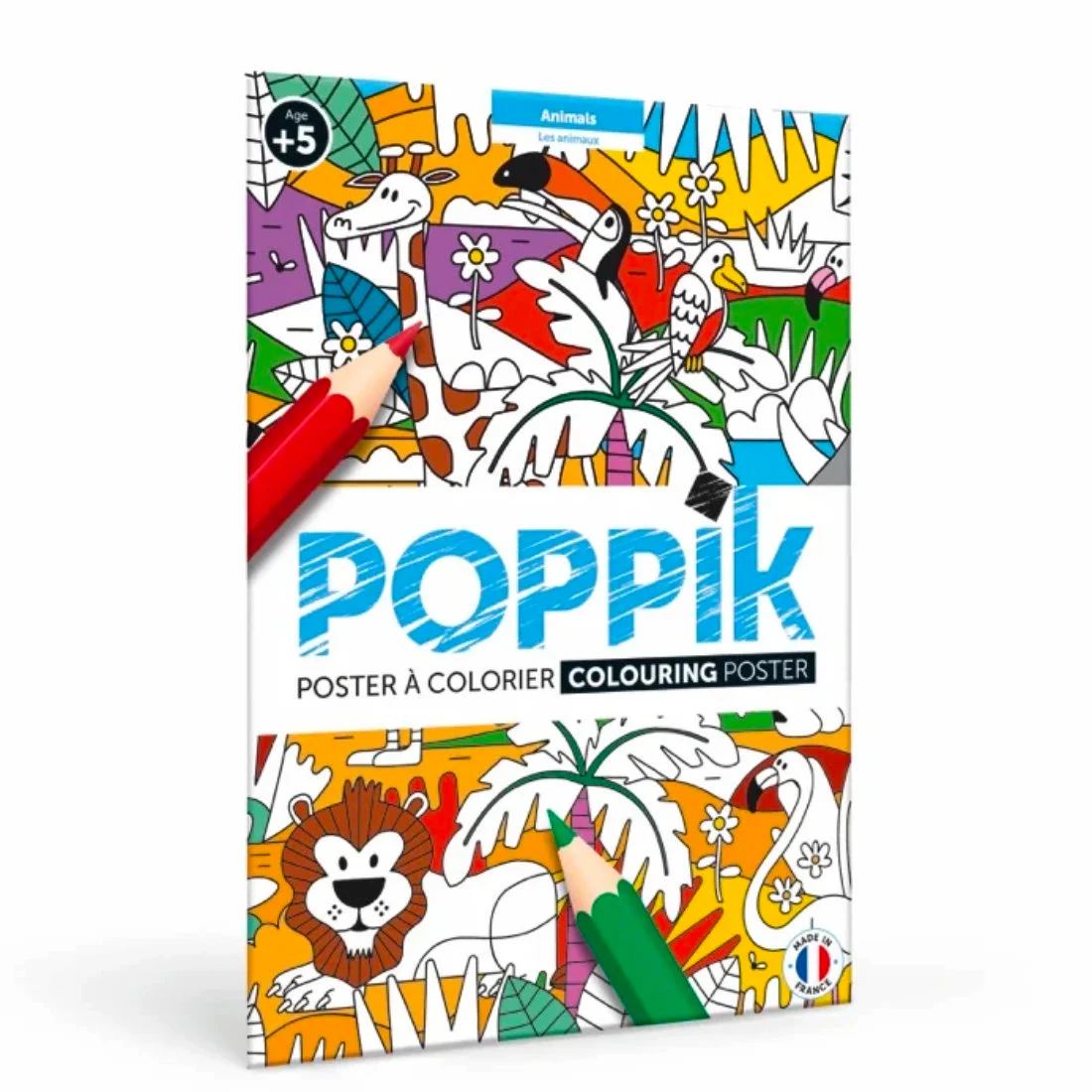 Φωτογραφία προϊόντος: Poppik Colouring Poster - Ζώα