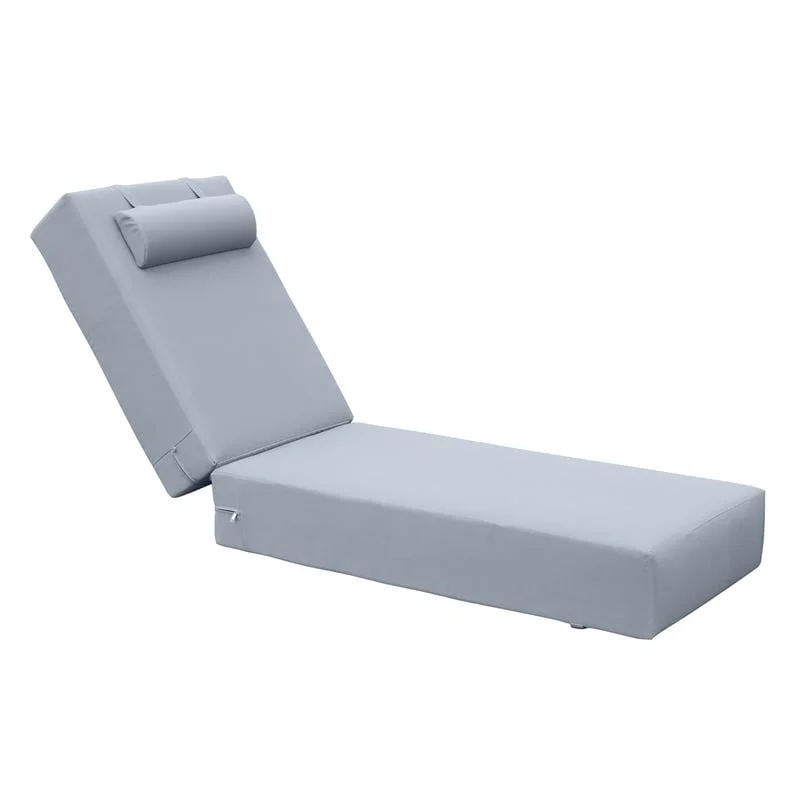 Φωτογραφία προϊόντος: SUNLOUNGER Μαξιλάρι Ξαπλώστρας 20cm, Προσκέφαλο, Ύφασμα Water Repellent Γκρι, Φερμουάρ