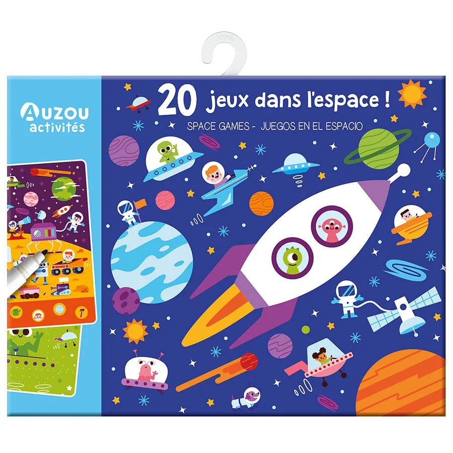 Φωτογραφία προϊόντος: Auzou My Games Pouch - 20 Games - Space