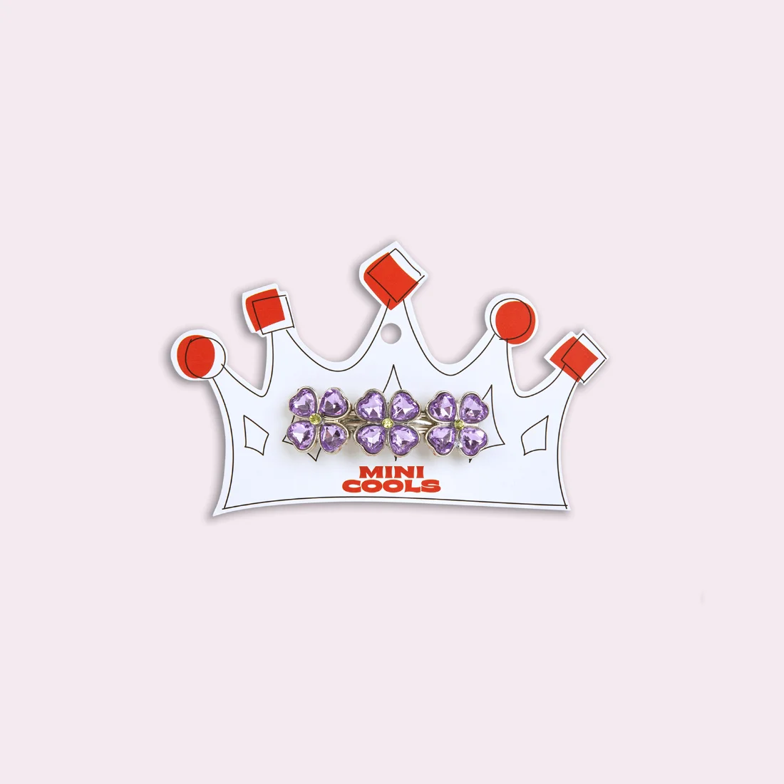 Φωτογραφία προϊόντος: Mini Cools Blossom Purple Hair Slide