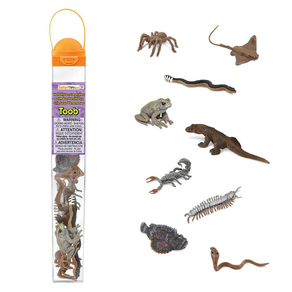 Φωτογραφία προϊόντος: Safari Toobs - Μινιατούρες Safari - Venomous Creatures - Δηλητηριώδη Πλάσματα