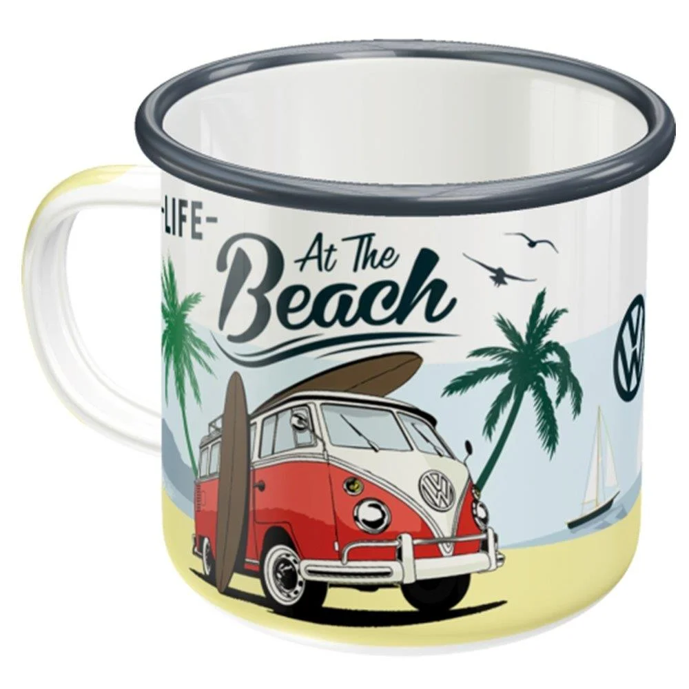 Φωτογραφία προϊόντος: Nostalgic Art Κούπα σμάλτου VW Bulli - Beach Volkswagen