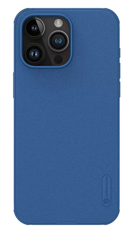 Φωτογραφία προϊόντος: NILLKIN θήκη Super Frosted Shield Pro για iPhone 15 Pro Max, μπλε