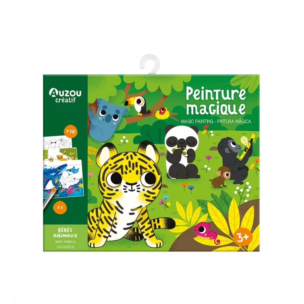 Φωτογραφία προϊόντος: Auzou Magic Painting - Baby Animals Ζωγραφική με Νερό