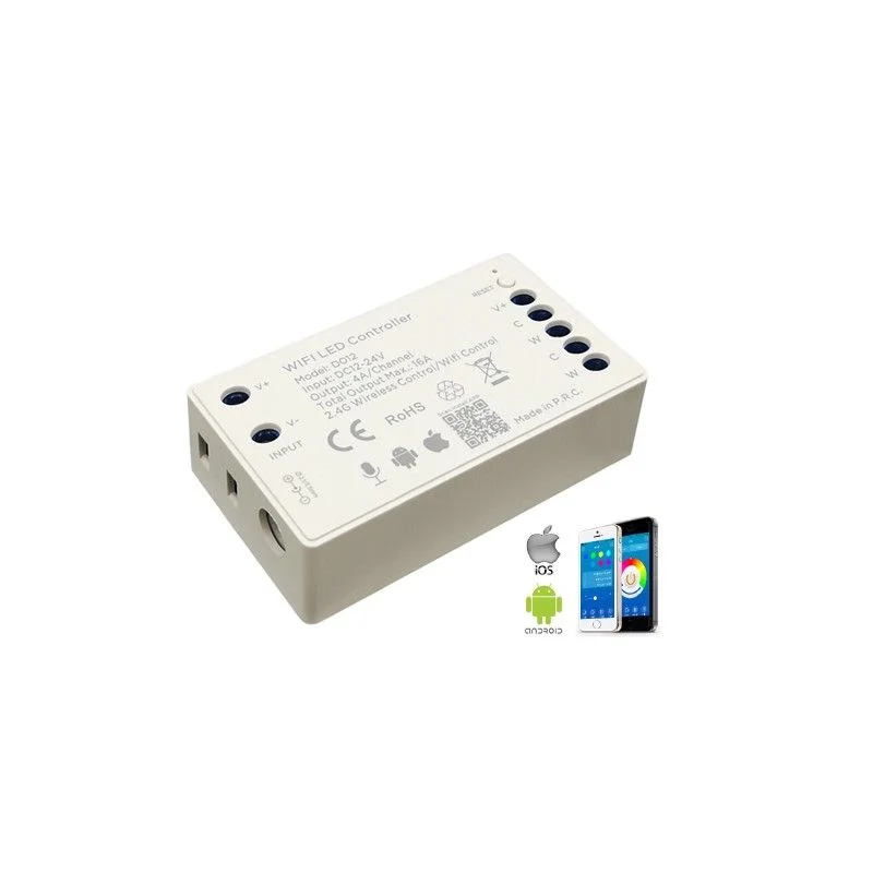 Φωτογραφία προϊόντος: WIFI TUYA LED CCT CONTROLLER 16A 192W/12V 384W/24V
