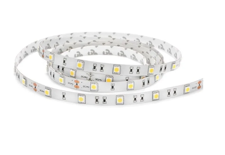 Φωτογραφία προϊόντος: Led strip 4.8W DC24V Ra90 3000K IP20; SMD2835 60LEDS/M