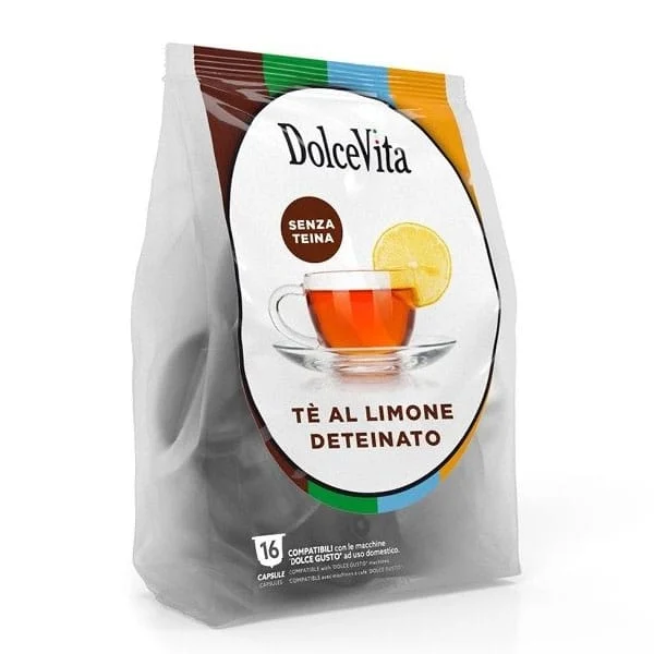 Φωτογραφία προϊόντος: DolceVita Te Deteinato al Limone 16 τμχ | Dolce Gusto
