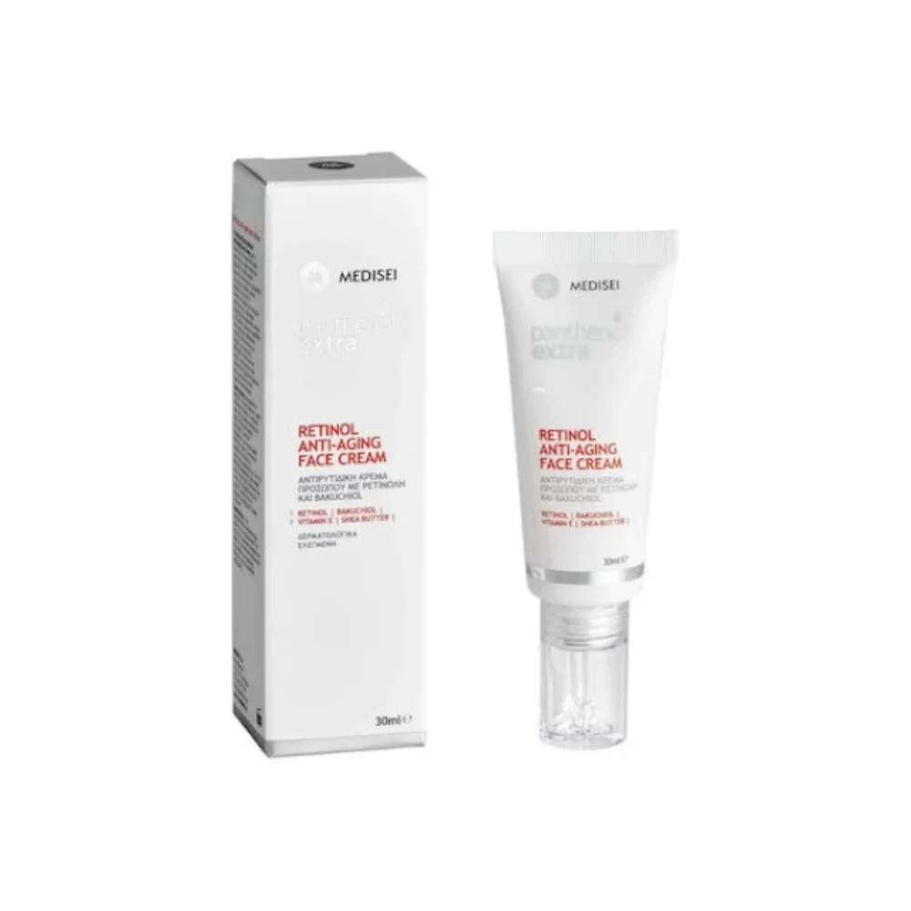 Φωτογραφία προϊόντος: Panthenol Extra Retinol Anti-Aging Face Cream Αντιρυτιδική Κρέμα Προσώπου 30ml