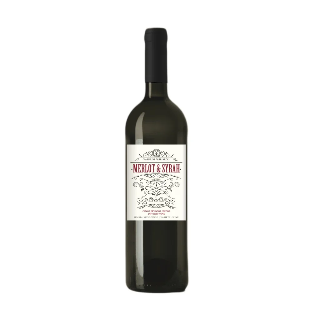 Φωτογραφία προϊόντος: Vassiliki Parliarou Merlot Syrah Ερυθρό