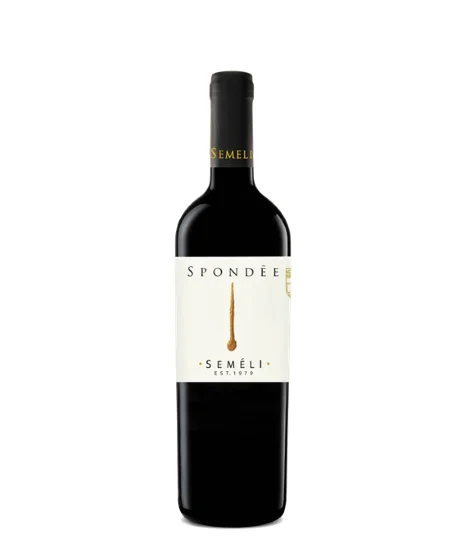 Φωτογραφία προϊόντος: Spondee Semeli Estate, 2016, ΕΡΥΘΡΟΣ, 750ml, Ξηρός Οίνος, Ποικιλία Syrah, Merlot, Cabernet Sauvignon, Νεμέα