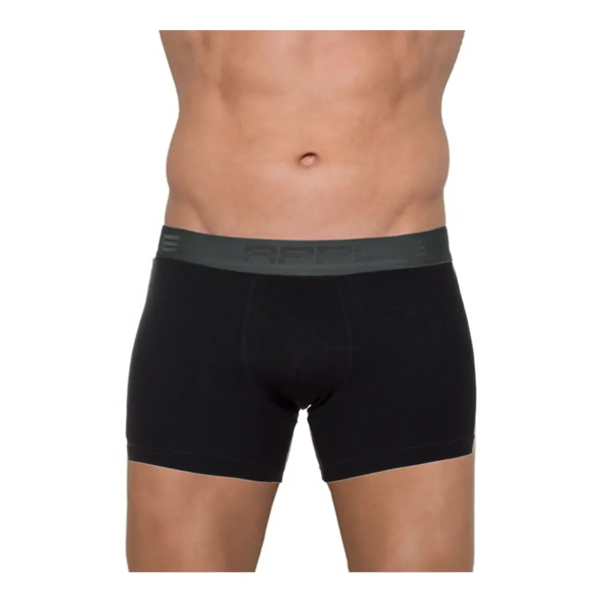 Φωτογραφία προϊόντος: Apple Ανδρικό Boxer Smartwear Εξωτερικό Λάστιχο, Χρώμα Ανθρακί
