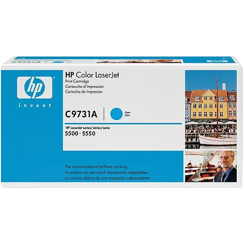 Φωτογραφία προϊόντος: Toner HP Color Laser 55x0 cyan C9731A
