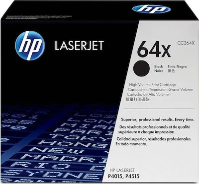 Φωτογραφία προϊόντος: Toner HP LaserJet P4015/P4515 Serie CC364X 24K bla