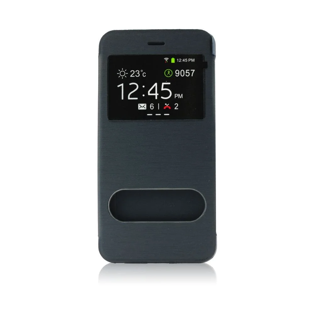 Φωτογραφία προϊόντος: S-VIEW case with window - IPH 6 PLUS dark blue