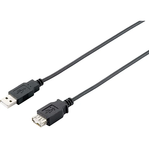 Φωτογραφία προϊόντος: Kabel USB 2.0 Verläng. 1.8m SteckerA/BuchseA