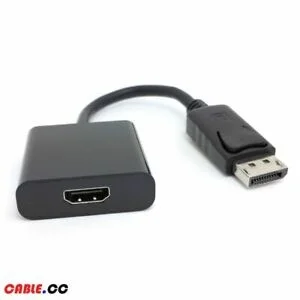 Φωτογραφία προϊόντος: Display port --> Hdmi 15cm adapter black