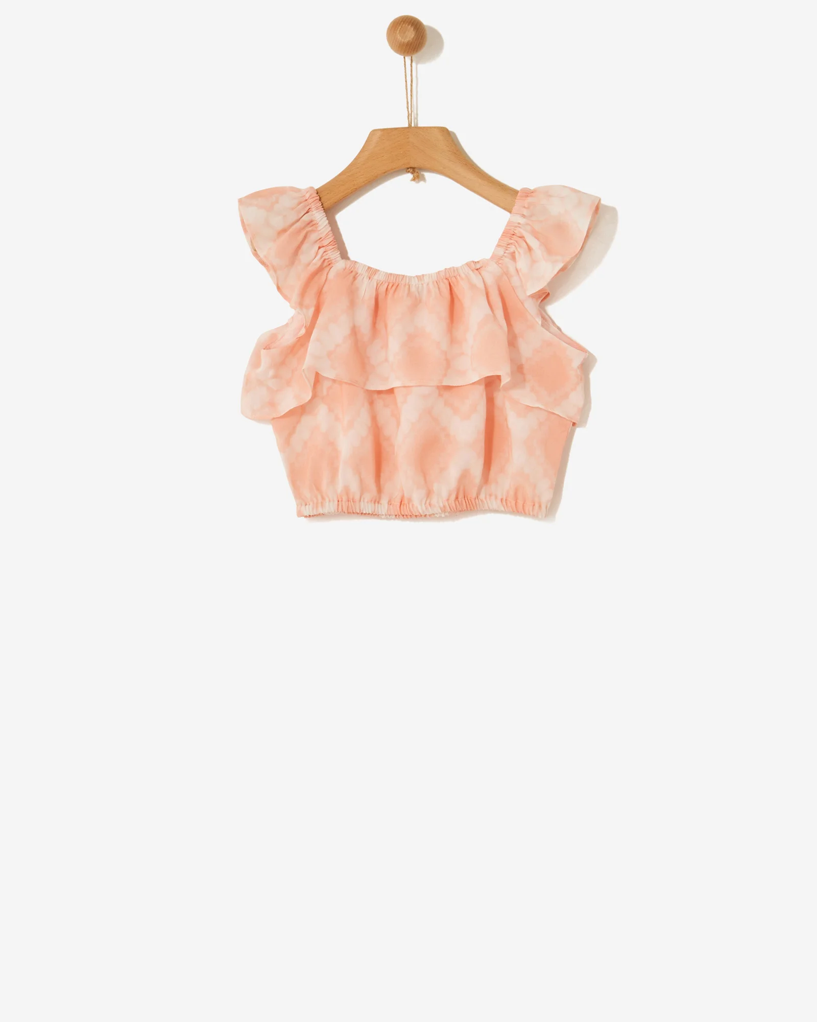 Φωτογραφία προϊόντος: Yell-oh! Τόπ με Σούρα Tie Die Pattern Peach Parfait 42080129049