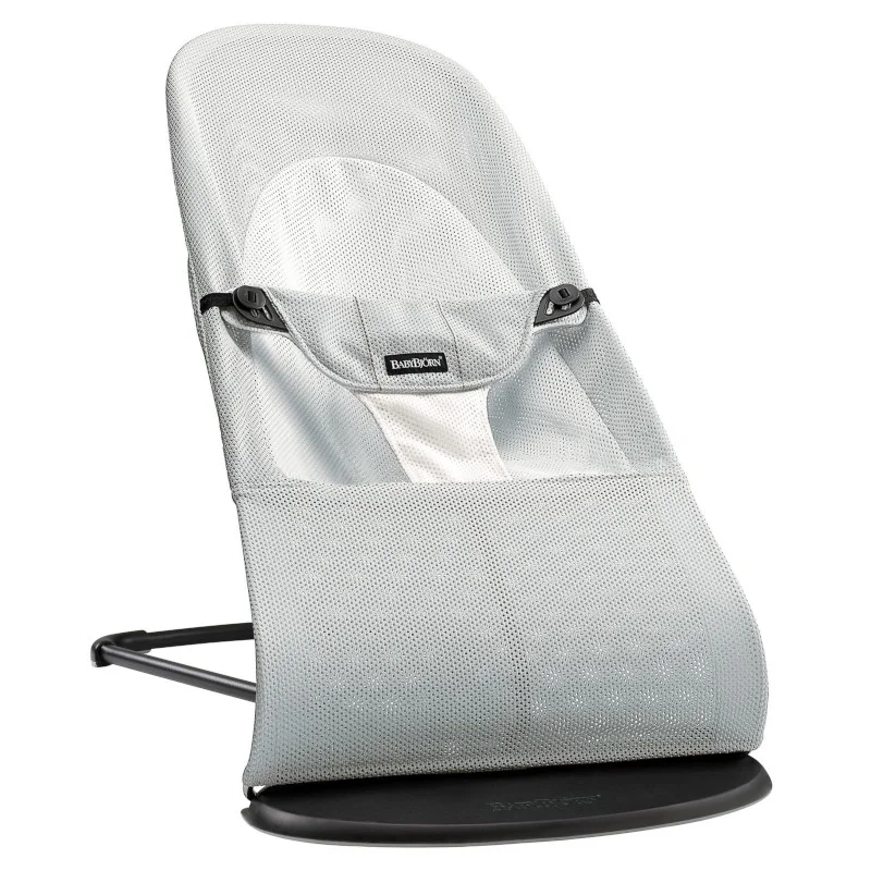 Φωτογραφία προϊόντος: Ριλάξ BabyBjorn Balance Soft, Mesh Silver White (BF) - 1814-005029A