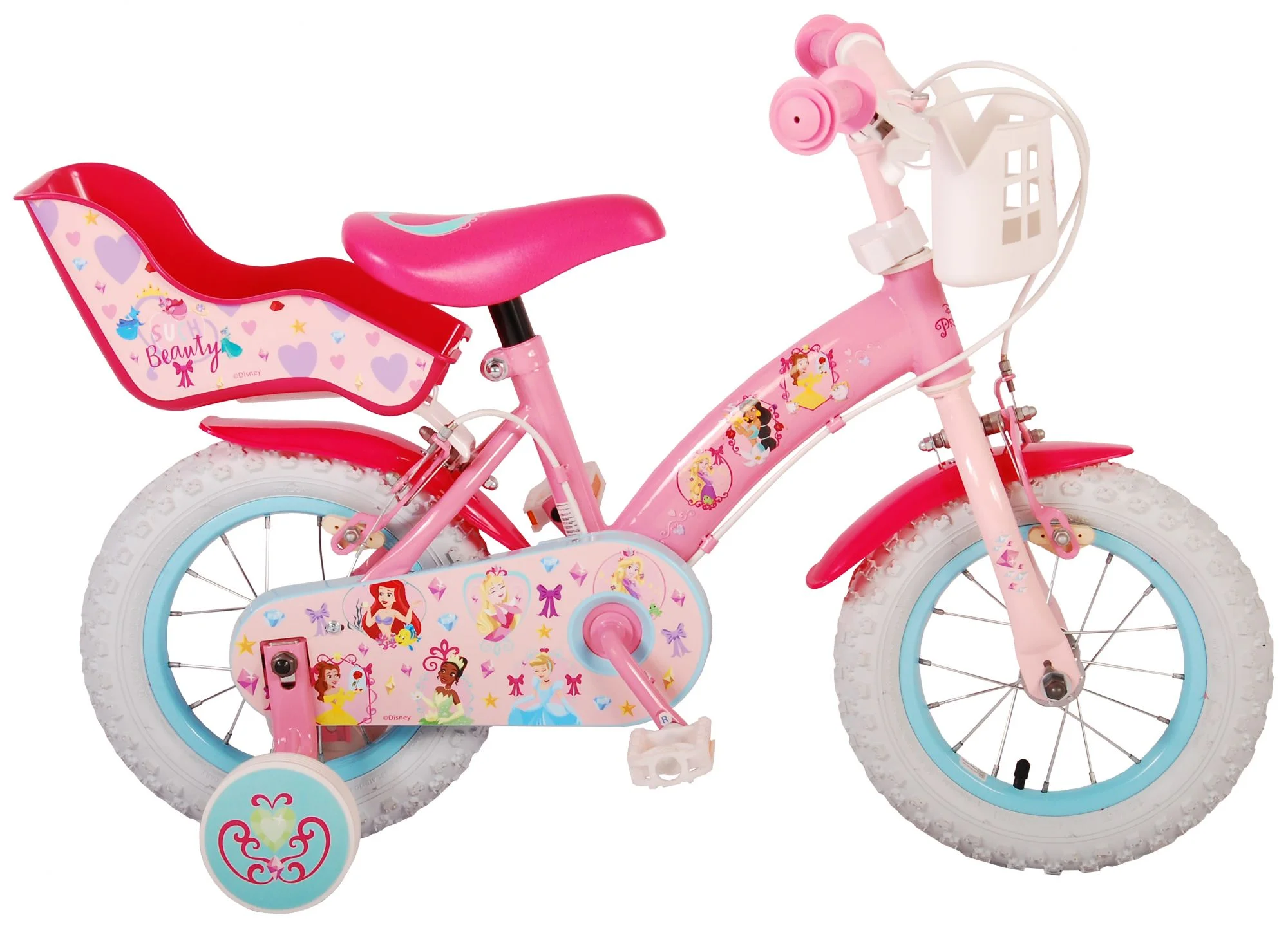 Φωτογραφία προϊόντος: Ποδήλατο Disney Princess Kids Bicycle - 12" - Pink - 21209-CH-IT