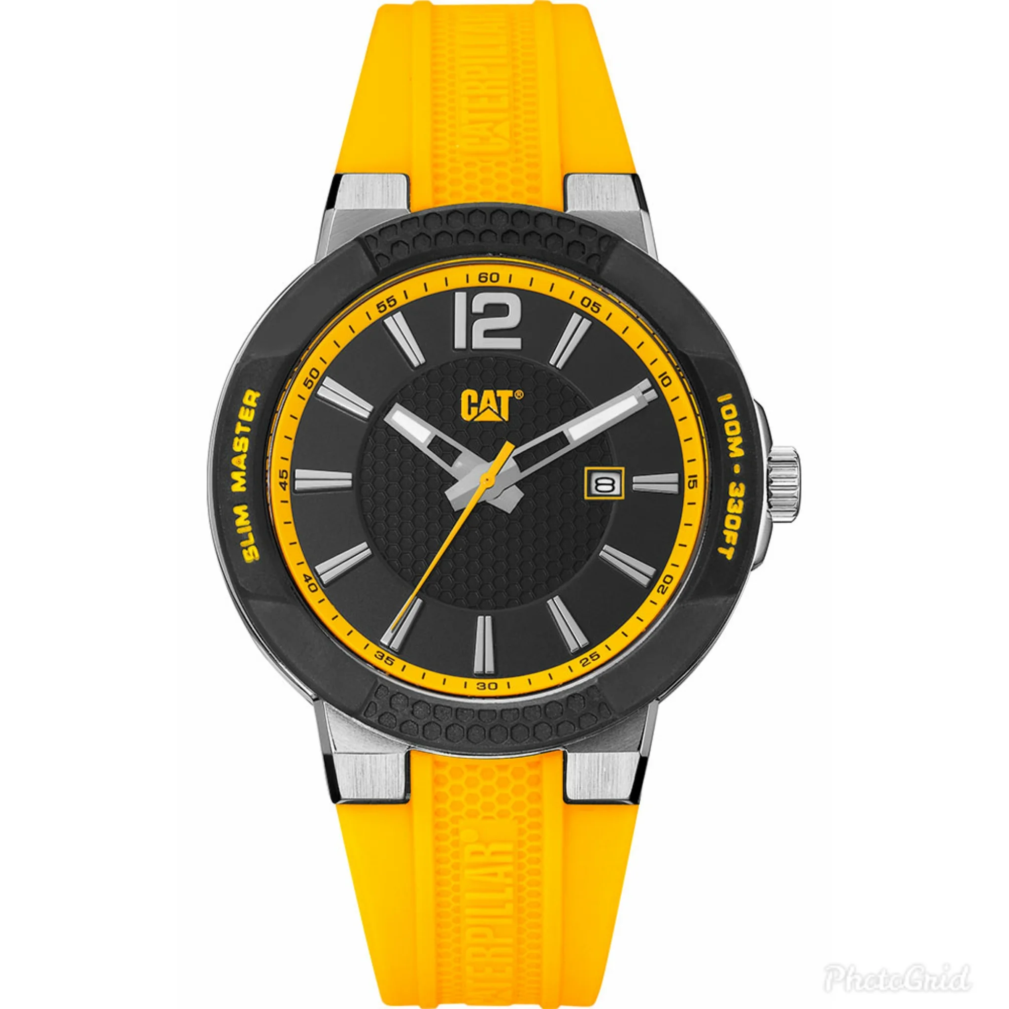 Φωτογραφία προϊόντος: CATERPILLAR Shock Slim Yellow Rubber Strap SH14127131