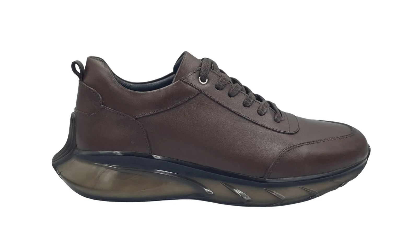 Φωτογραφία προϊόντος: Miwano Δερμάτινα Sneakers - 2543F - Καφέ