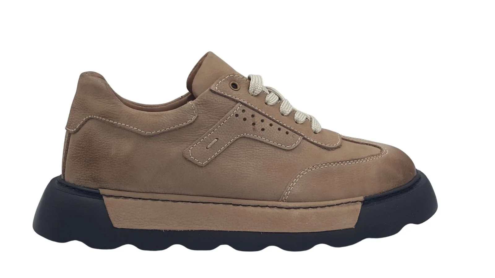 Φωτογραφία προϊόντος: Leder Shoes Ανδρικά Δερμάτινα Sneakers - 5688BP - Μπέζ