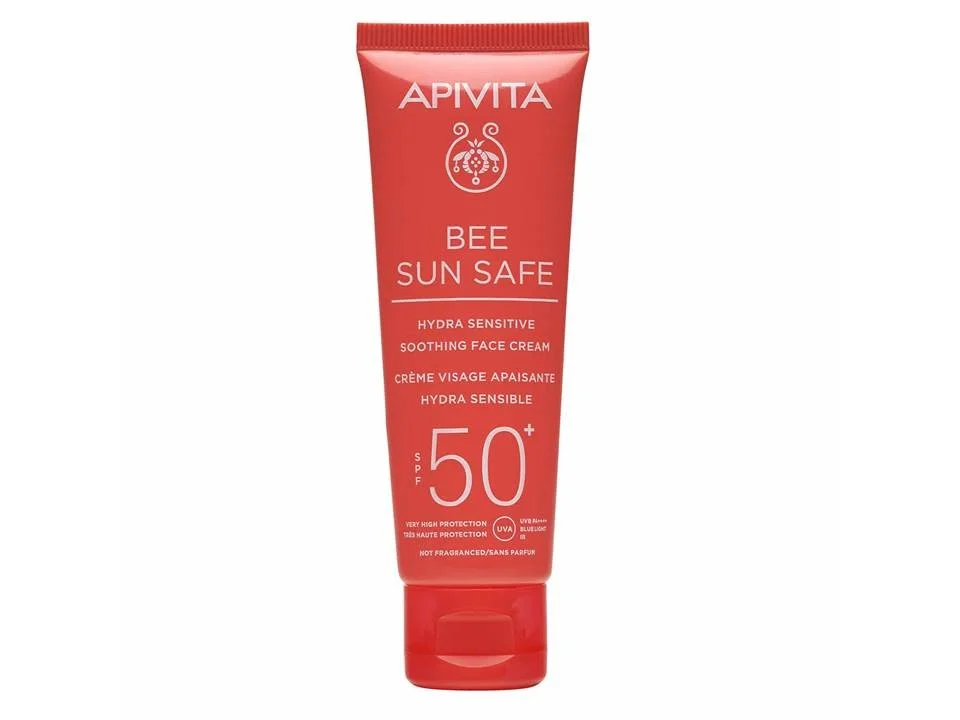 Φωτογραφία προϊόντος: APIVITA BEE SUN SAFE Καταπραϋντική Κρέμα Προσώπου για ευαίσθητες ΕΠΙΔΕΡΜΙΔΕΣ SPF50+ 50 ml