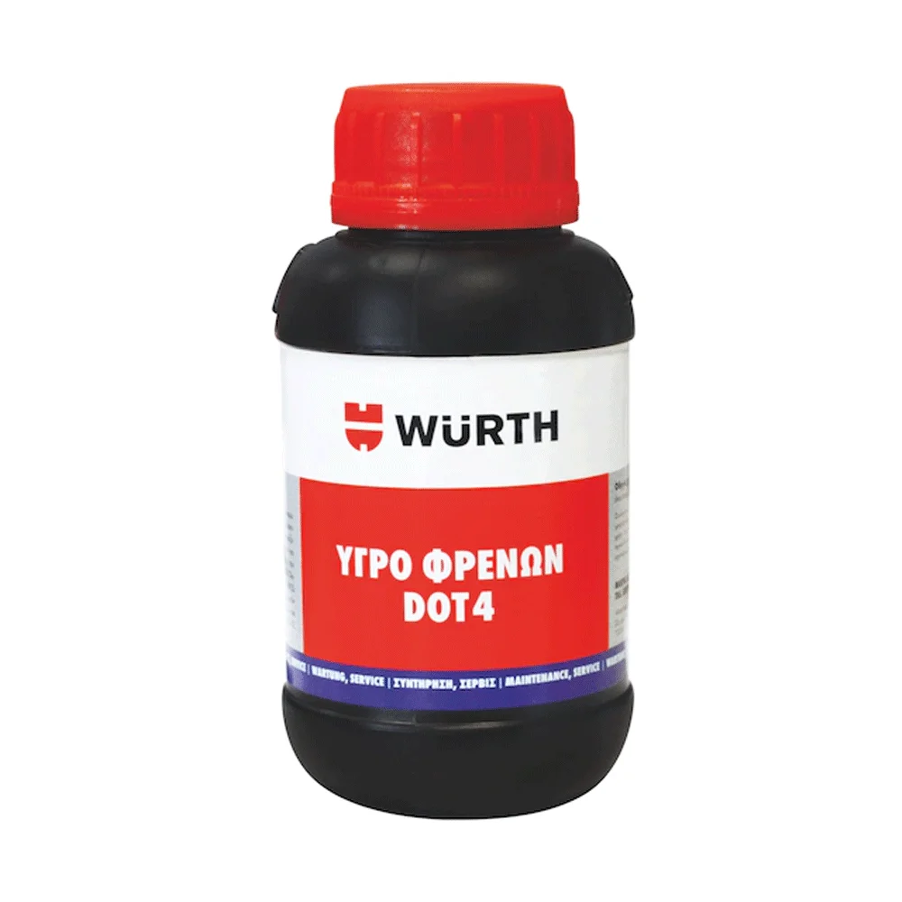 Φωτογραφία προϊόντος: Wurth Υγρά Φρένων Dot4 200ml - 0892543200