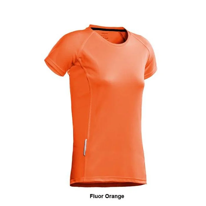 Φωτογραφία προϊόντος: Santino Running T-shirt Ladies Fluor Orange San-FO-L (1+1)