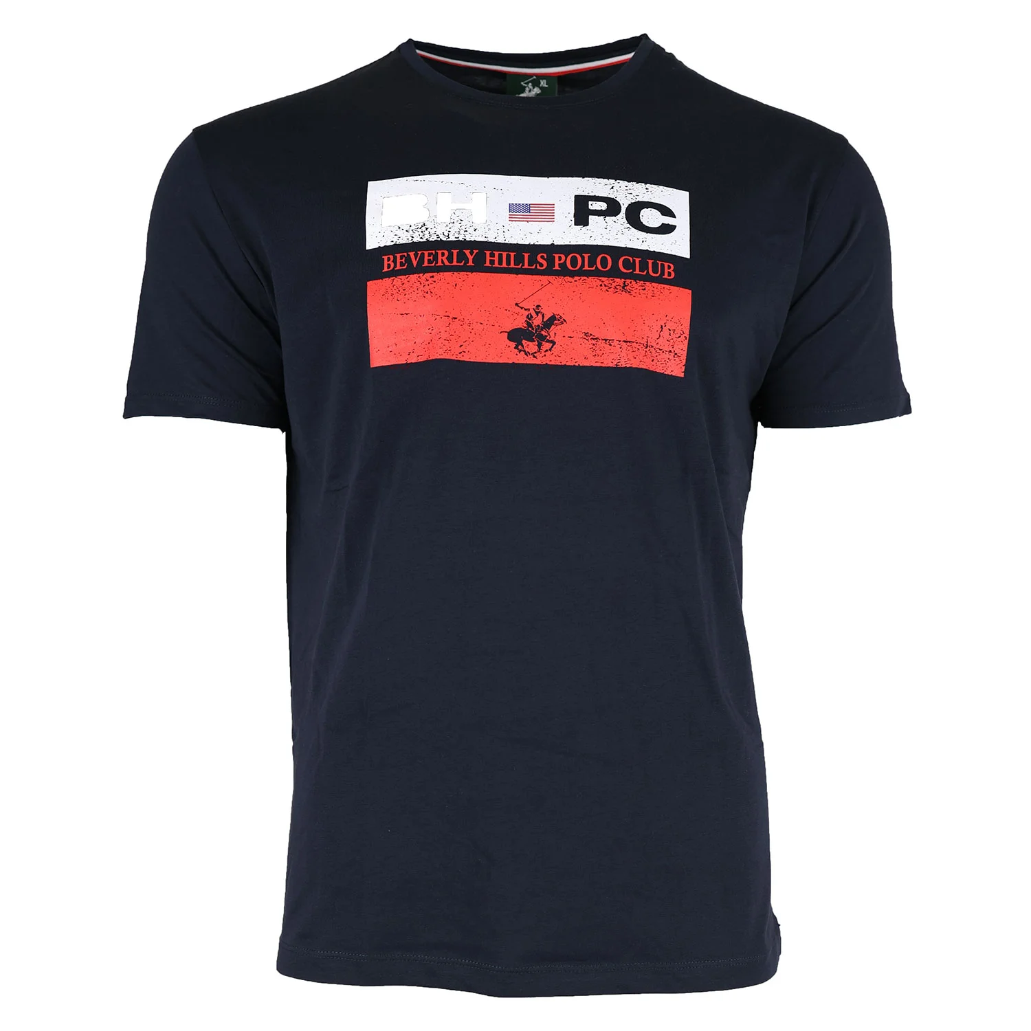 Φωτογραφία προϊόντος: Beverly Hills Polo Club T-Shirt 100% Cotton | BHPC | TS41762 Μπλε