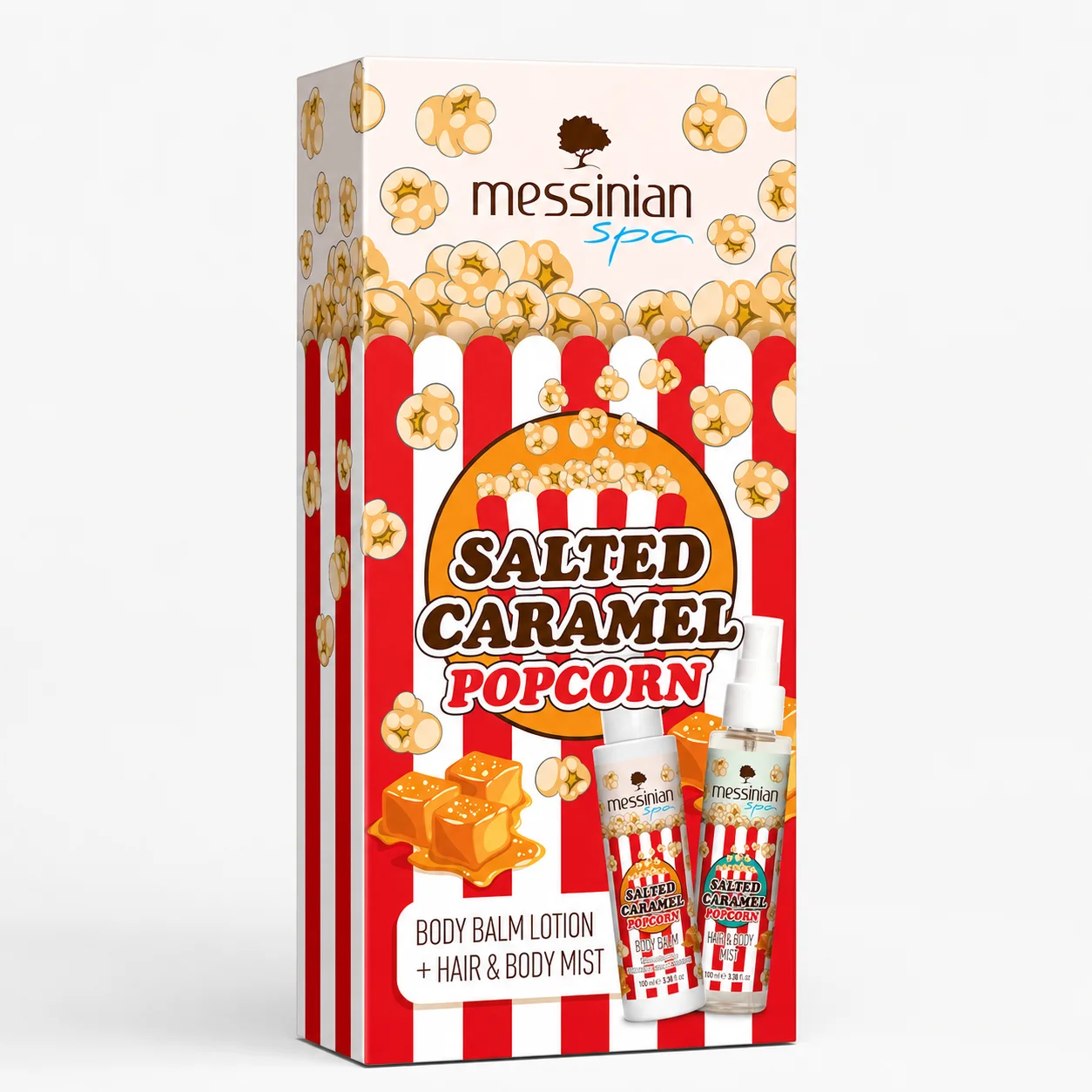 Φωτογραφία προϊόντος: Messinian Spa Salted Caramel Popcorn Travel Set 2τμχ