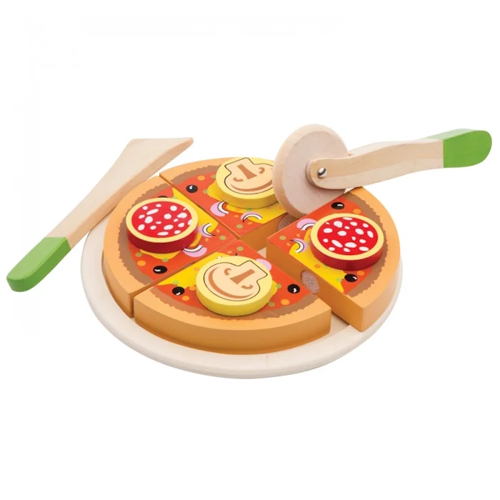 Φωτογραφία προϊόντος: New Classic Toys Ξύλινο Σετ Πίτσας