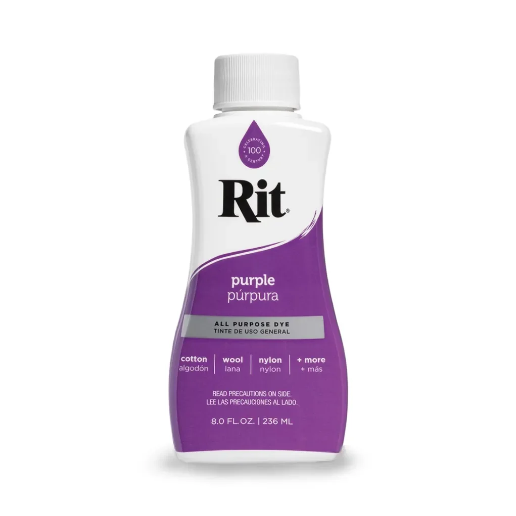 Φωτογραφία προϊόντος: RIT DYE Liquid All-Purpose Βαφή Υφασμάτων – Purple 236ml
