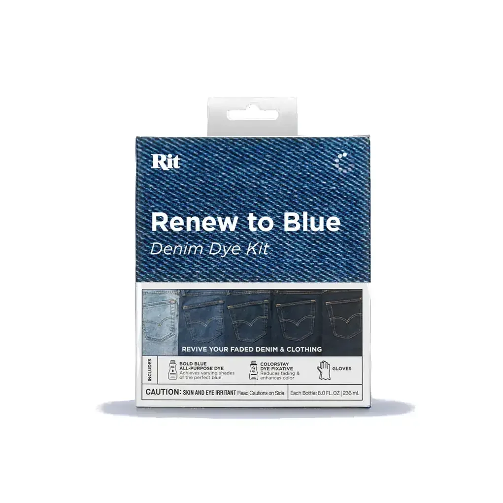 Φωτογραφία προϊόντος: RIT DYE Renew to Blue Dye Kit
