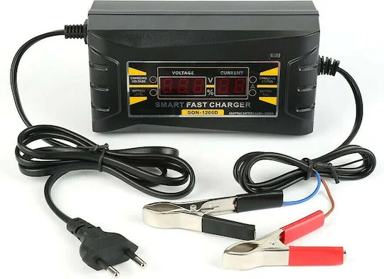 Φωτογραφία προϊόντος: Suorer SY-1206D Φορτιστής Μπαταρίας Αυτοκινήτου 12V Smart Fast