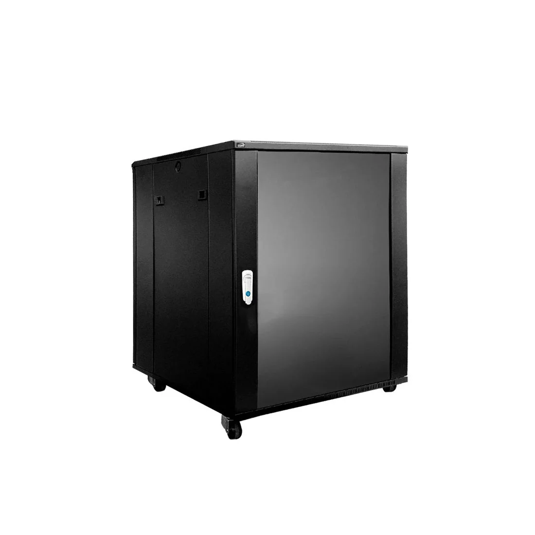 Φωτογραφία προϊόντος: Caymon SPR612 - Μεταλλικό rack 12U τροχήλατο, με γυάλινη πόρτα και κλειδαριές